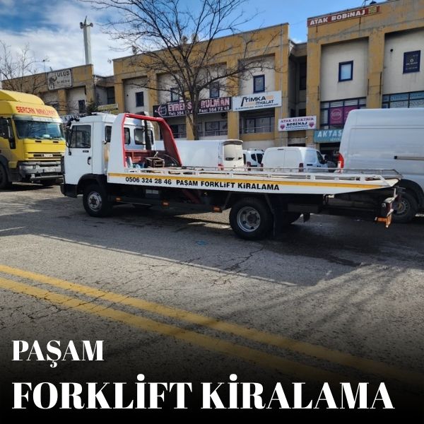 Ankara Ostim forklift kiralama firması yük taşıma operasyonu